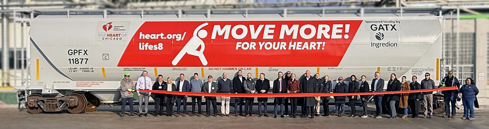 Railcar Ribbon Cutting