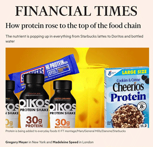 How protein rose to the top of the food chain
