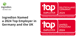 Top Employer logos for UK and Germany